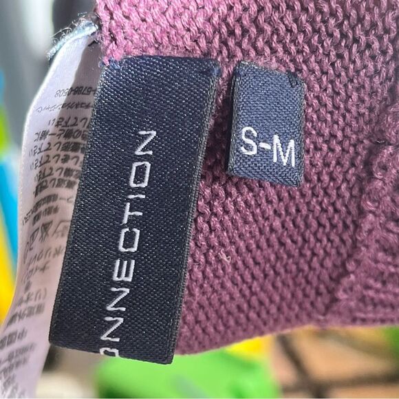 French Connection Purple Wool Blend Knit Gloves Size S/M - Picture 5 of 7